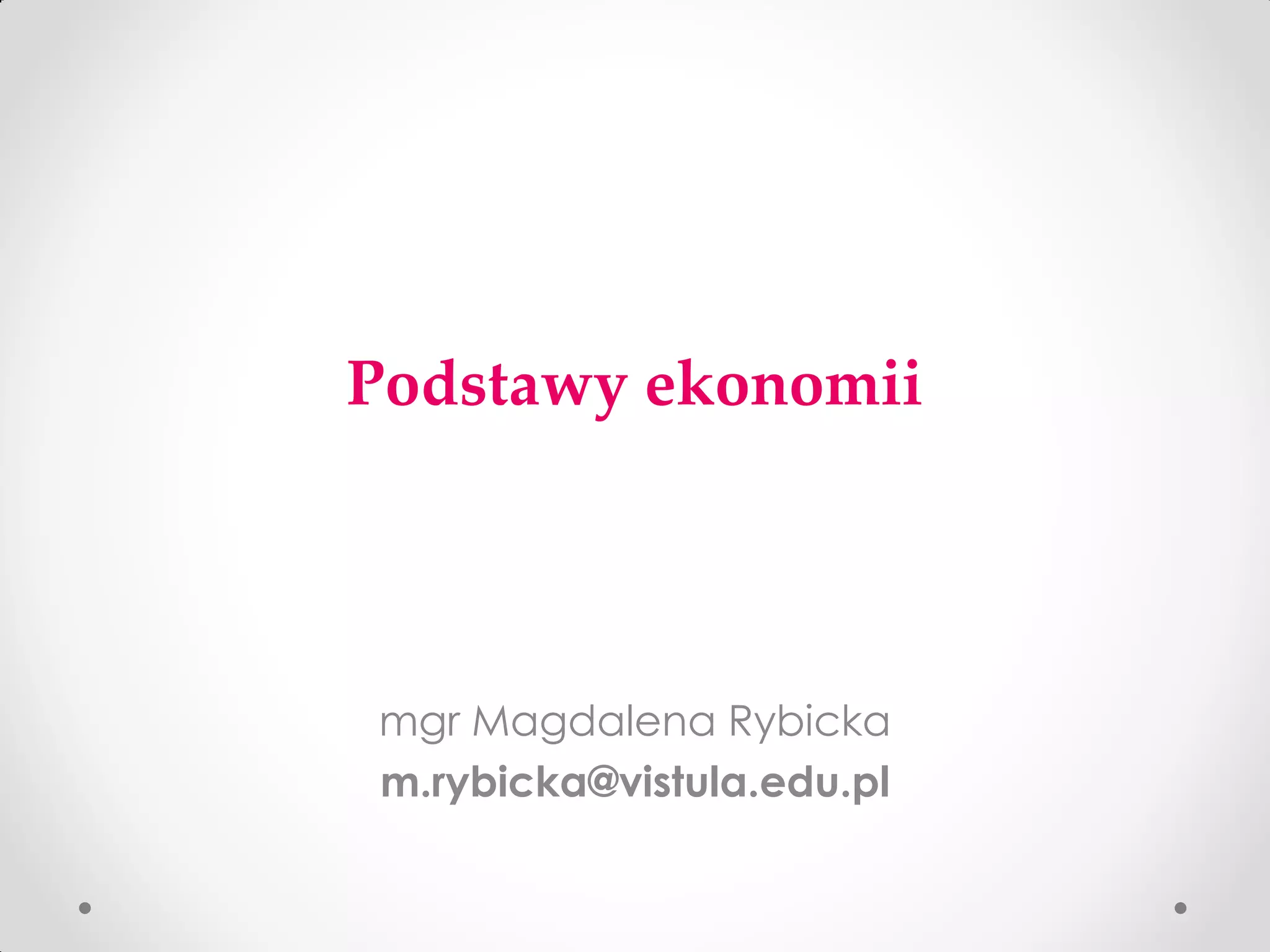 Wos Gimnazjum Sprawdzian Podstawy Ekonomii