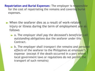 Repatriation Contract POEA-Standard-Employment-Contract.pptx law | PPTX