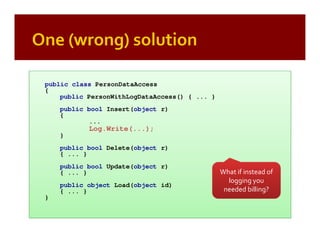Patterns of Enterprise Application Architecture (by example)