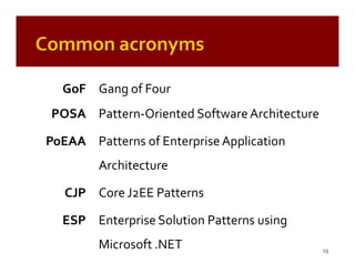 Patterns of Enterprise Application Architecture (by example)