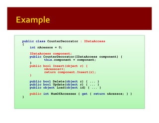 Patterns of Enterprise Application Architecture (by example)