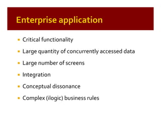 Patterns of Enterprise Application Architecture (by example)