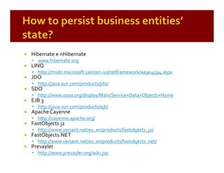 Patterns of Enterprise Application Architecture (by example)