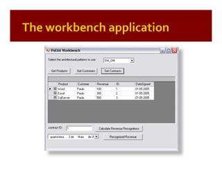 Patterns of Enterprise Application Architecture (by example)