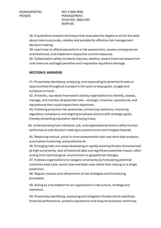 Iso 3100 Project Risk Management Comprehensive Guide to ISO 31000 Risk Management Principles and ...