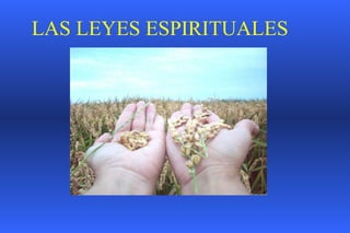 LAS LEYES ESPIRITUALES 