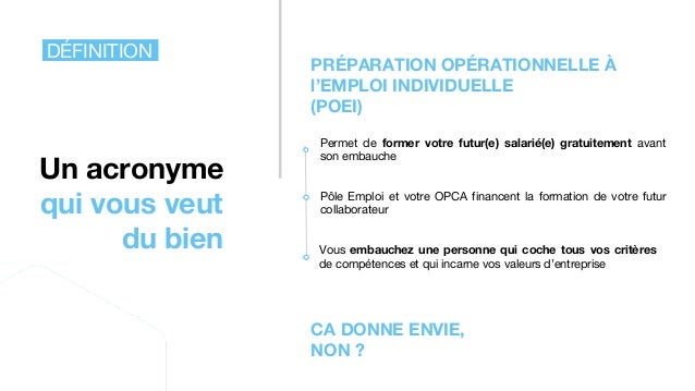 Former Gratuitement Ses Futurs Employes Avec La Poei Et Ironhack