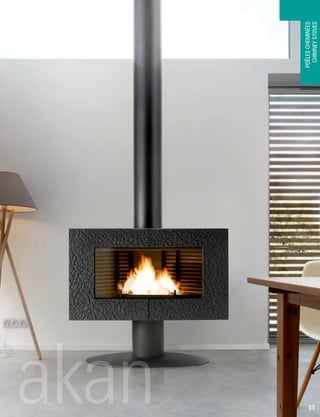 POÊLESCHEMINÉES
CHIMNEYSTOVES
33
 