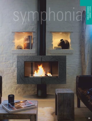 POÊLESCHEMINÉES
CHIMNEYSTOVES
35
 