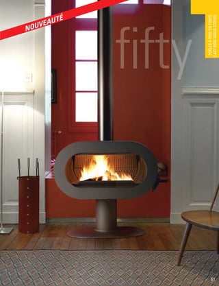 POÊLESÀBOISENFONTE
CASTIRONWOODSTOVES
51
NOUVEAUTÉ
 