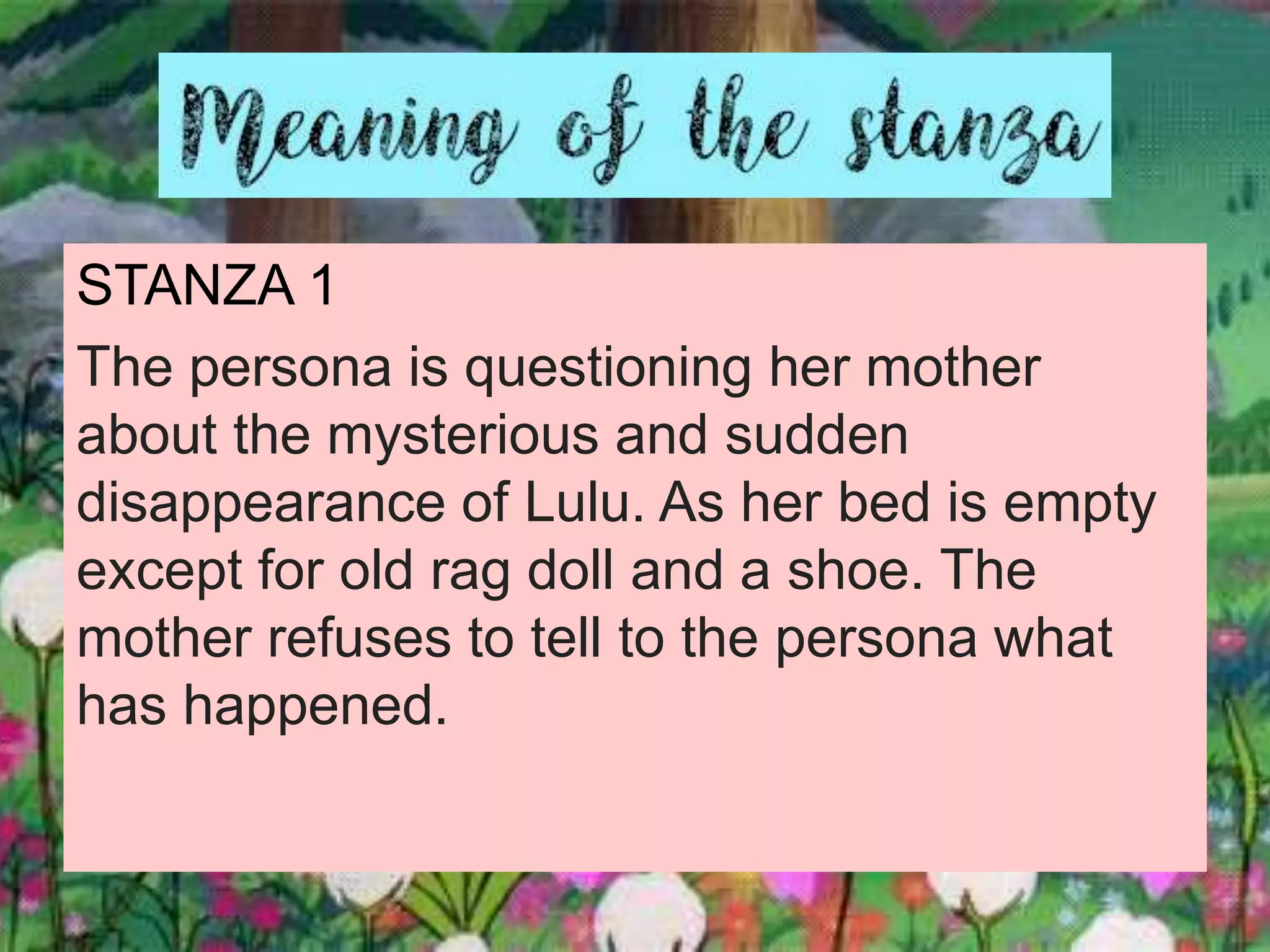 what has happened to lulu | PPTX