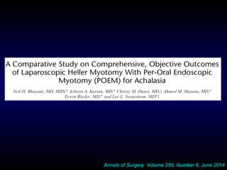 Annals of Surgery Volume 259, Number 6, June 2014
 
