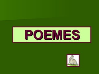 POEMES 