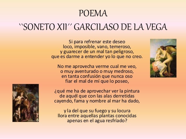 Poema SONETO XII