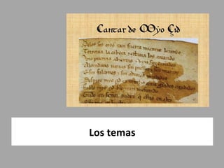 Los temas
 