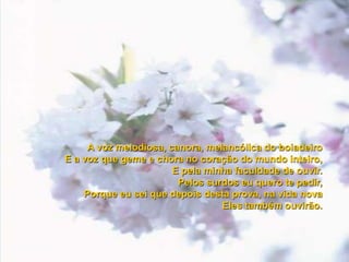 Poema do agradecimento