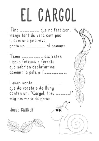 Poema elcargol