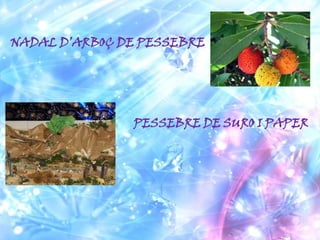 NADAL D’ARBOÇ DE PESSEBRE




               PESSEBRE DE SURO I PAPER
 