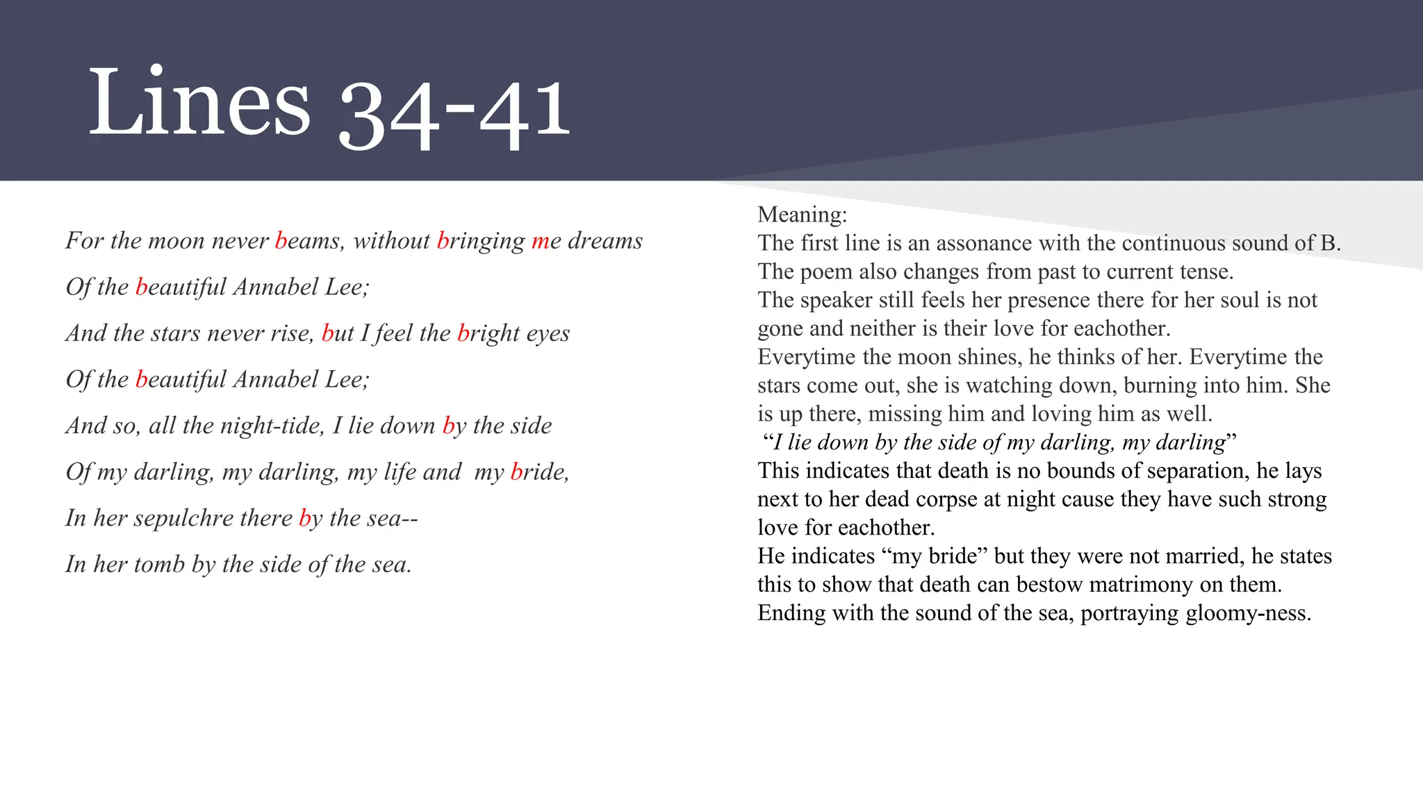 Poem Analysis on Annabel Lee by Edgar Allan Poe.pptx