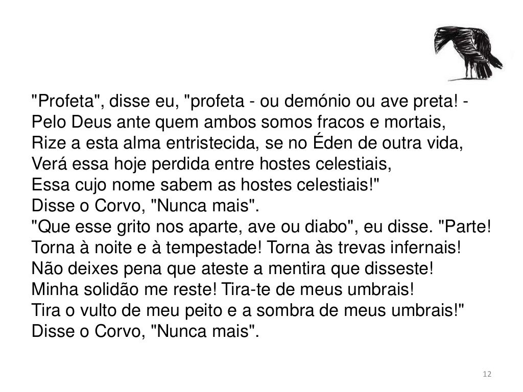 Poema o Corvo Poema o Corvo