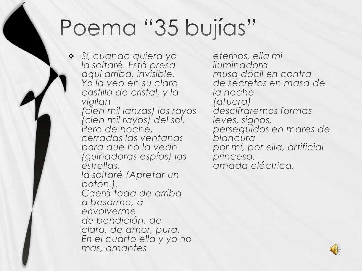 "35 bujías" de Pedro Salinas