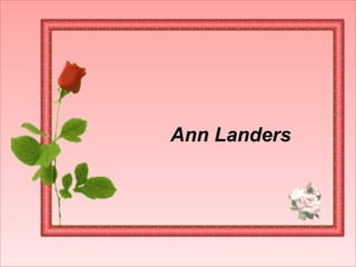 Ann Landers 