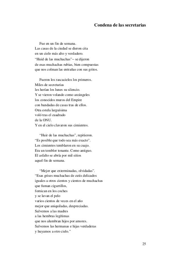 POEMAS DE LA CIUDAD (1960) María Jesús Echevarría