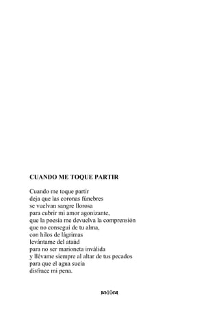 Poemas para un funeral 