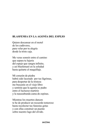 Poemas para un funeral 
