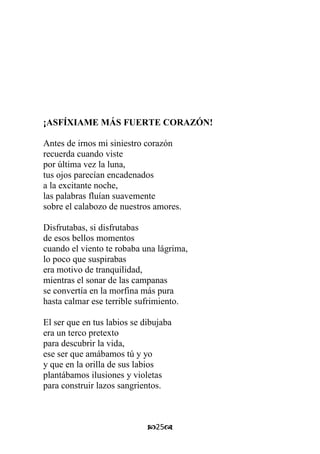 Poemas para un funeral 