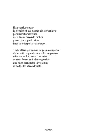 Poemas para un funeral 