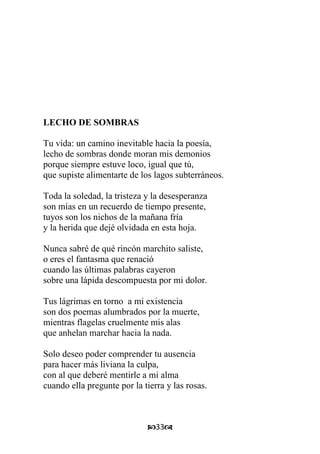 Poemas para un funeral 