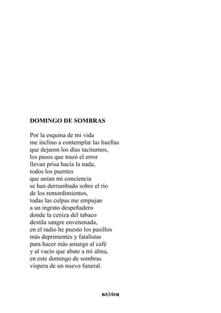 Poemas para un funeral 