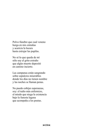 Poemas para un funeral 