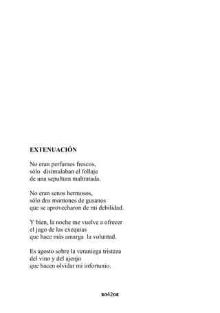 Poemas para un funeral 