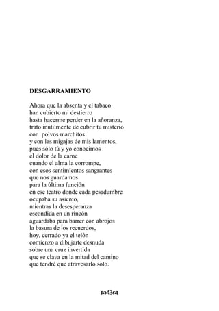 Poemas para un funeral 
