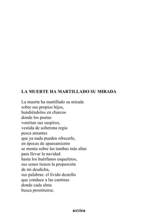 Poemas para un funeral 