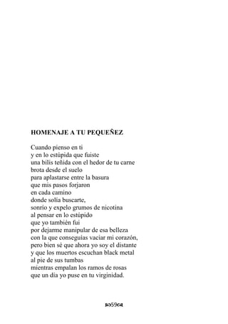 Poemas para un funeral 