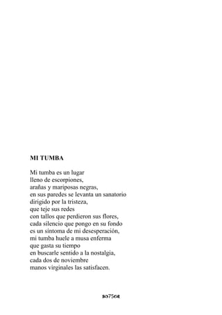 Poemas para un funeral 