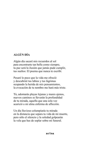 Poemas para un funeral 