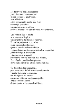 Poemas para un funeral 