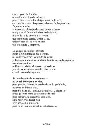 Poemas para un funeral 
