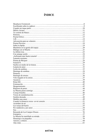 Poemas para un funeral 