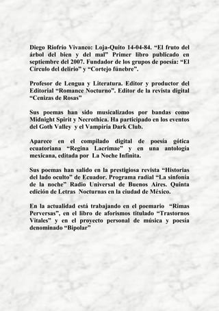 Poemas para un funeral 