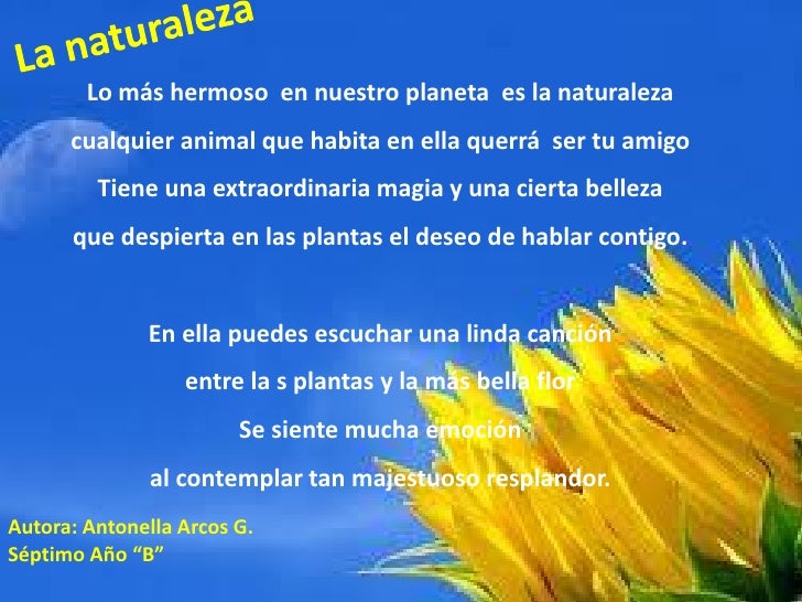poemas sobre la naturaleza cortos poemas primaria poemas sobre la naturaleza cortos poemas primaria
