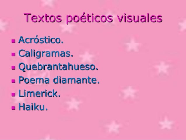 Poemas visuales