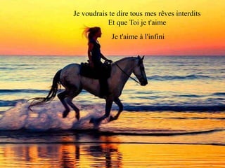 Je Voudrais Te Dire Poeme D Amour