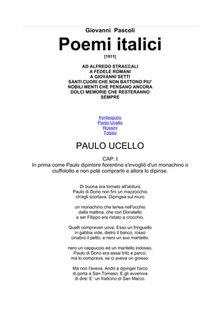 Poemi italici