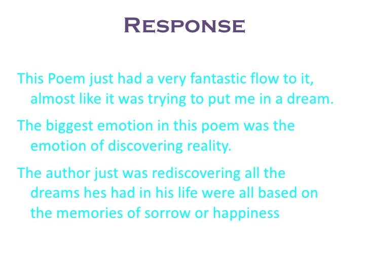 Poems of emotion