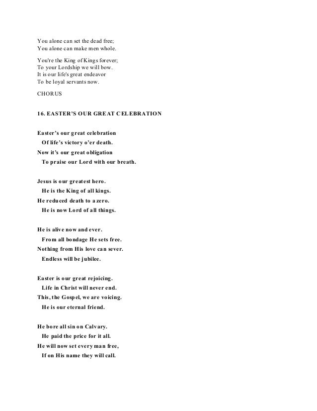 Poems And Lyrics Poems And Lyrics